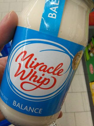 Miracle whip balance