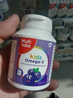 Multitabs børn omega-3 fiskeolie indeholder Aspartam