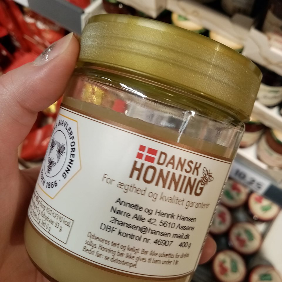 Dansk honning fra biavlerforeningen