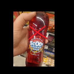 Scoop hindbær sukkerfri med Aspartam