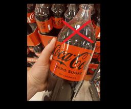Coca Cola zero indeholder Aspartam