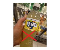 Fanta lemon zero indeholder Aspartam