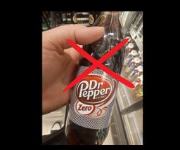 Nyopdaget d. 3/6 - 2023 Dr. Pepper zero indeholder Aspartam