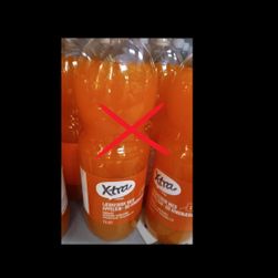 X-tra sukkerfri appelsin saft indeholder Aspartam